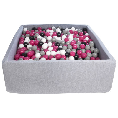 Square large ball pit + 1200 balls